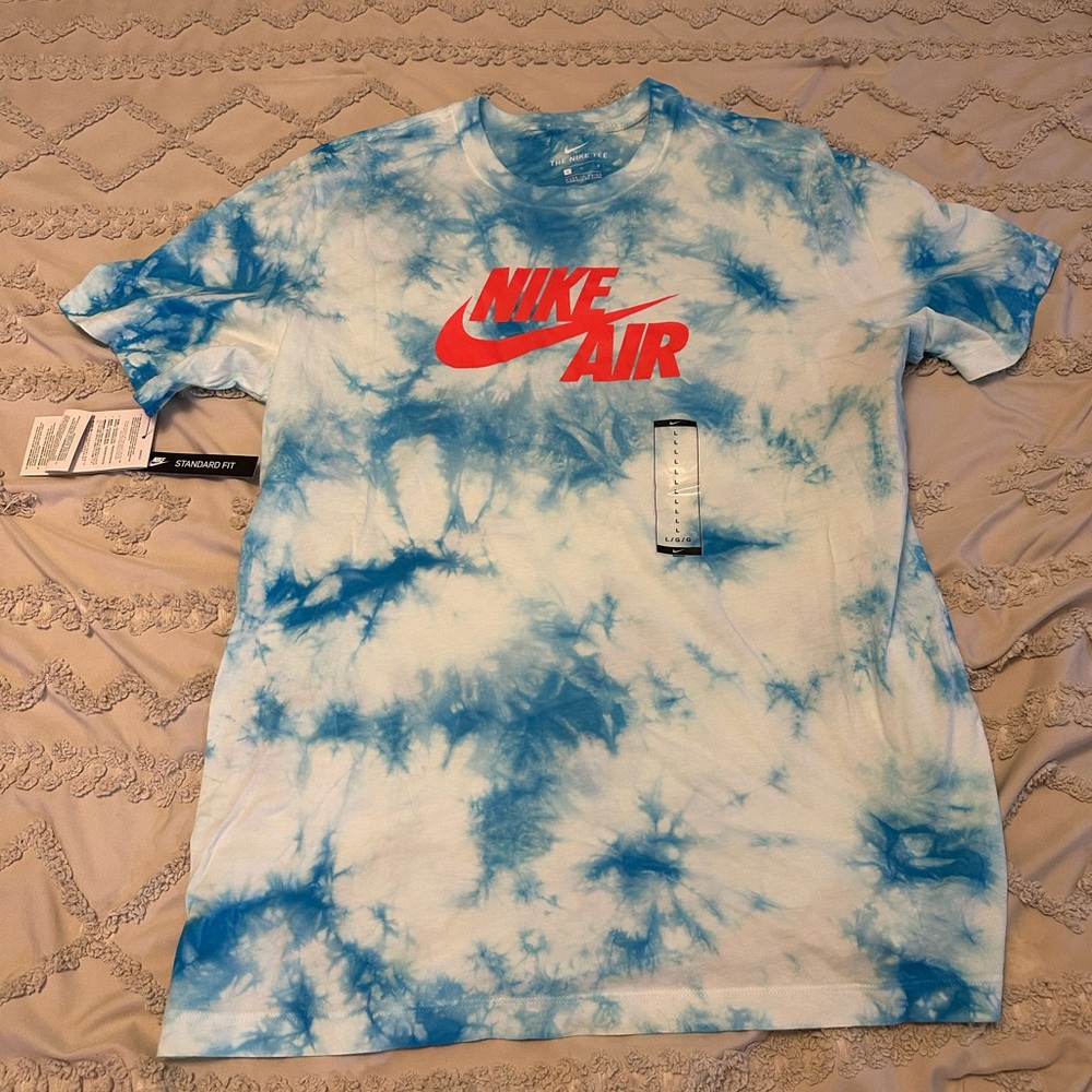 Nike Air The Nike Tee Tie Dye Graphic Short Sleeve T-shirt Men’s Size Large New